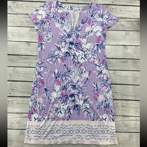 Lilly Pulitzer Womens Sophiletta Dress trunks in the air Medium